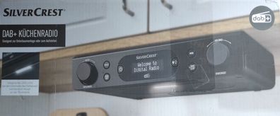 Silvercrest® Unterbau Küchenradio DAB+ mit Timer SKR 3W D5