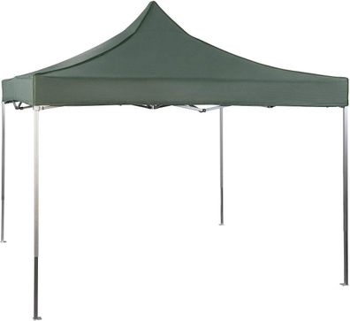 NEU Alu Faltpavillon grün wasserdichte Dachplane 3x3m für Sonnenschutz Garten