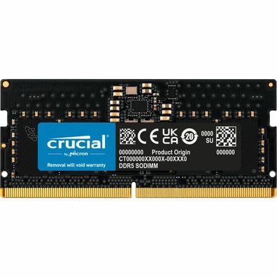 SO DDR5 8GB PC 4800 CL40 Crucial Value 1,1V retail