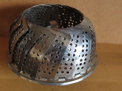 Garsieb Dämpfeinsatz Siebeinsatz Faltbar Metall 14,5-24cm
