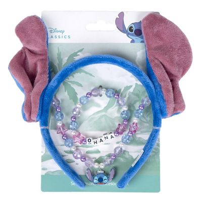 Disney Stitch Schmuckset – Kette, Armband & Ring für Mädchen