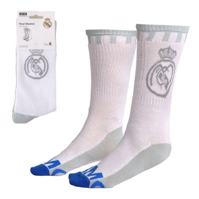 Real Madrid Socken Ein-Paar Baumwollsocken, Freizeit- und Alltagssocken 38-45