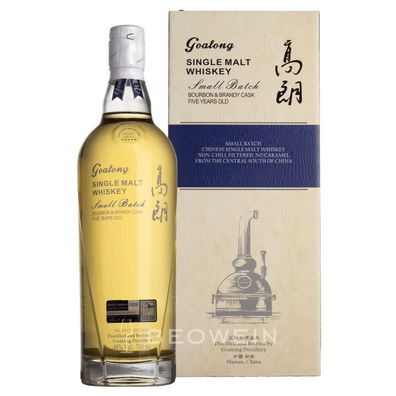 Goalong Bourbon & Brandy Cask 5 Jahre 0,7 l - Single Malt Whisky aus China