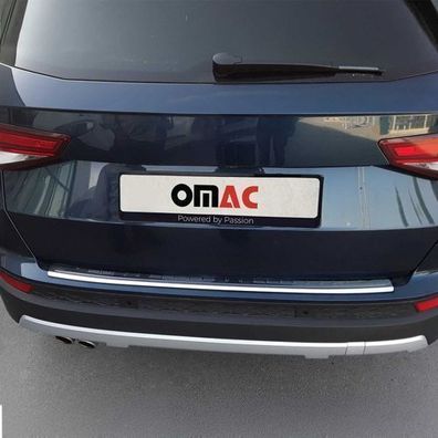 Ladekantenschutz Stoßstangenschutz für Seat Ateca 2016-2025 Edelstahl Silber