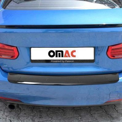Ladekantenschutz Stoßstangenschutz für BMW 3er F30 2011-2019 Acryl Schwarz 1tlg