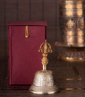 Glocke 12,5cm , H: 12,5 cm, ø 7 cm, KH-966