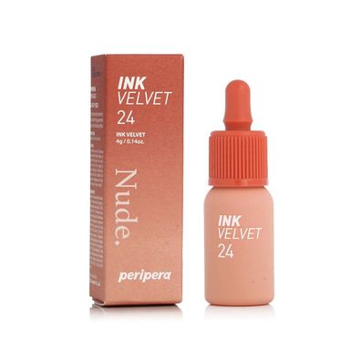 Peripera Ink Velvet Liquid Lipstick &#40;24 Milky Hautfarbe&#41; 4 g