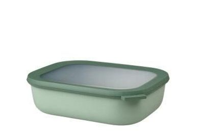 Mepal 2 Stück multischüssel cirqula rechteckig 2000 ml - nordic sage 106259094700