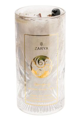 Reinigungskerze Thymian, Salbei, Weihrauch, H: 14 cm, ø 7 cm, L-150