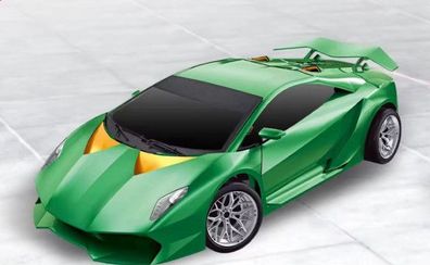 RC Lamborghini, fengesteuertes Auto für Kinder