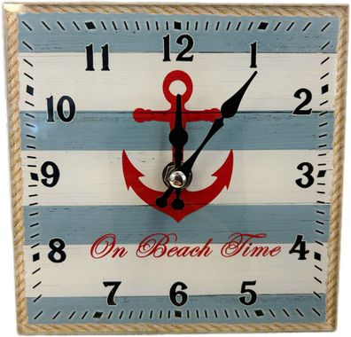 Standuhr "On Beach Time"