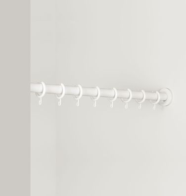 PBA Duschvorhangstange 1000mm, gerade