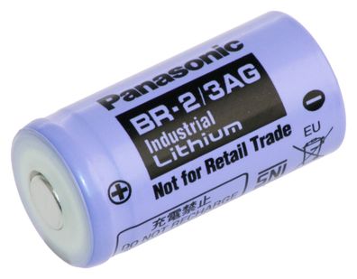 Panasonic Lithium 3V Batterie BR 2/3AGN 2/3 A