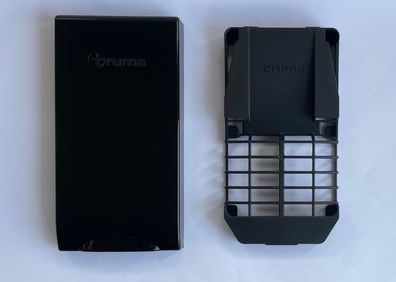 Abdeckkappe + Gitter Wandkamin Baureihe 3 schwarz Truma Gas Boiler Kamin 98581m