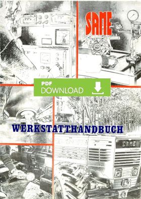 Werkstatthandbuch Same Traktoren 17 Traktoren Typen. siehe Foto