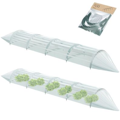 Folientunnel Pflanztunnel Gartentunnel Tunnelbögen Schutztunnel 240 cm 360 cm