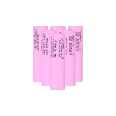 6x Samsung INR18650-35E 3500mAh 3,7V - 18650 Akku