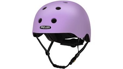 MELON Helm "Posh" Urban Active, Magnetverschluss, Venice, lila m