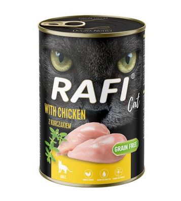 Rafi Cat Adult mit Huhn 400 g - Nassfutter für Katzen