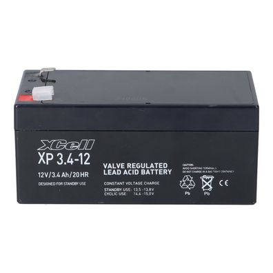 XCell Bleiakku XP3,4-12 12V 3,4Ah Pb