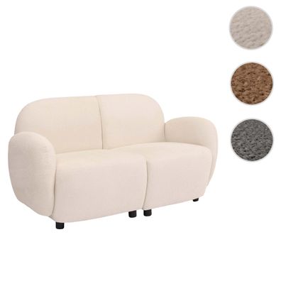 2er-Sofa HWC-P33, 2-Sitzer Couch Loungesofa, Stoff/Textil Chenille (330 g/m²) Öko-Tex