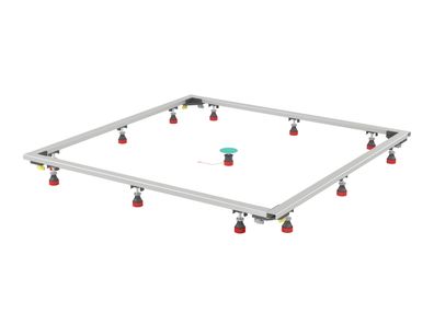 MEPA Montagerahmen SF Rechteck Mineralgussduschwannen 120/120