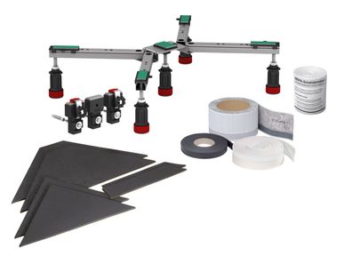 MEPA Duschwannen-Set BW-5 Maxi 3S+ für Stahlduschwannen