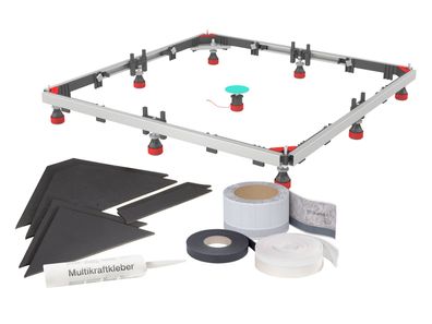 MEPA Duschwannen-Set MR SF RE 3S+ für Acrylduschwannen