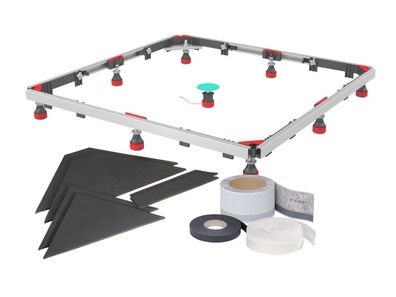 MEPA Duschwannen-Set MR SF RE 3S+ für Stahlduschwannen