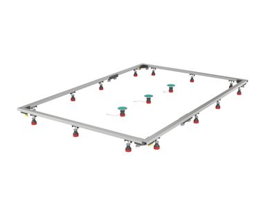 MEPA Montagerahmen SF Rechteck Mineralgussduschwannen 120/180