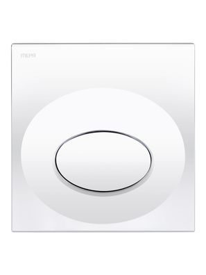 MEPAdrop Betätigungsplatte für UP-Druckspüler SC weiß