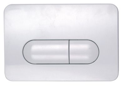 MEPAspace Betätigungsplatte für B21 2-Mengen, weiß