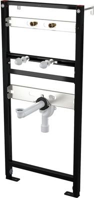 Alcadrain A104AVS/1120 Montagerahmen für Waschbecken und Wasserarmatur mit eingebaute