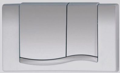 MEPAwave Betätigungsplatte für A21/E21 2-Mengen, chrom-matt