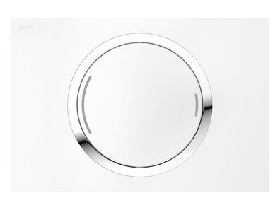 MEPAzero Betätigungsplatte für A31/B31/ E31, 2-Mengen, weiß