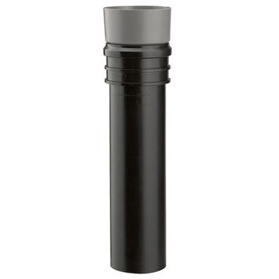 Wand-WC-Anschlussstück DN 90/90,340 mm, mit Doppellippendichtung und Bauschutz