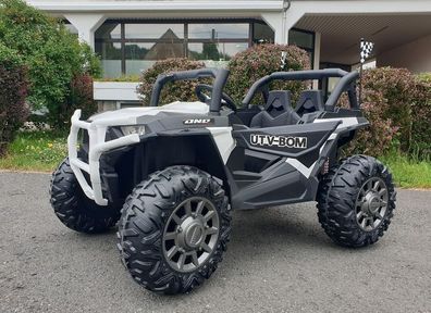 Kinderauto Buggy 10km/h Kinderfahrzeug elektrisch Jeep utv Doppelsitzer 24 Volt