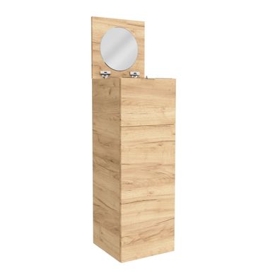 Salgar Schminktisch-Modul Alliance mit Tür, Schublade und klappbaren Spiegel EICHE AF