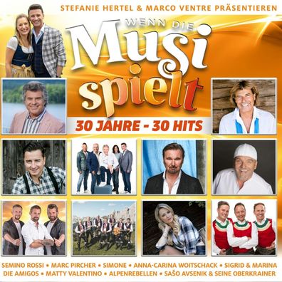 Wenn die Musi spielt 30 Jahre 30 Hits 2er CD Schlager Volksmusik MCP