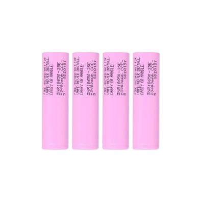 4x Samsung INR18650-35E 3500mAh 3,7V - 18650 Akku