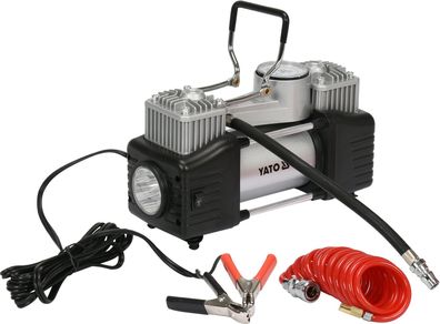 Compresseur automobile 12 V, 250 W, 60 l/min, 10 bar
