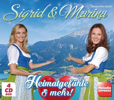 Sigrid & Marina Heimatgefühle und mehr 4er CD MCP Schlager Volksmusik