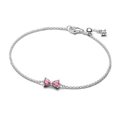 Armband 18 - Silber - Schleife Kettenarmband