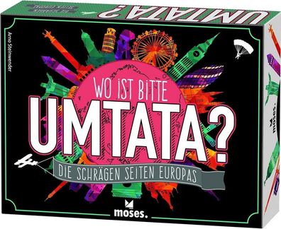 moses. - Wo ist bitte Umtata?, Gesellschaftsspiel, Europa, Kinderspiel, 90226, Gesell