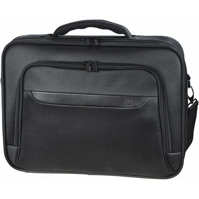 hama Laptoptasche Miami Kunstfaser schwarz 216521 bis 39,6 cm (15,6 Zoll)
