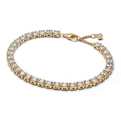 Armband 20cm - Vergoldet - Tennisband