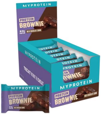 MyProtein Protein Brownie, 12 x 75 g Box