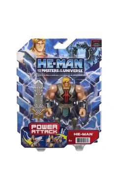 HE-MAN Power Attack Actionfigur 14 cm Mattel Masters of The Universe Neu & OVP