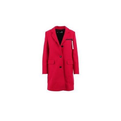 Love Moschino Red Wool Women Coat