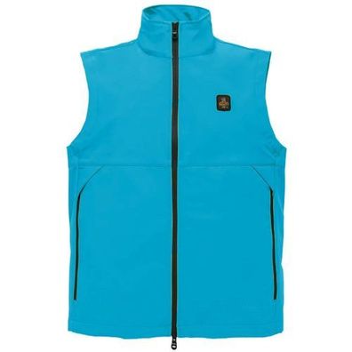 Refrigiwear Blue Polyester Men Vest